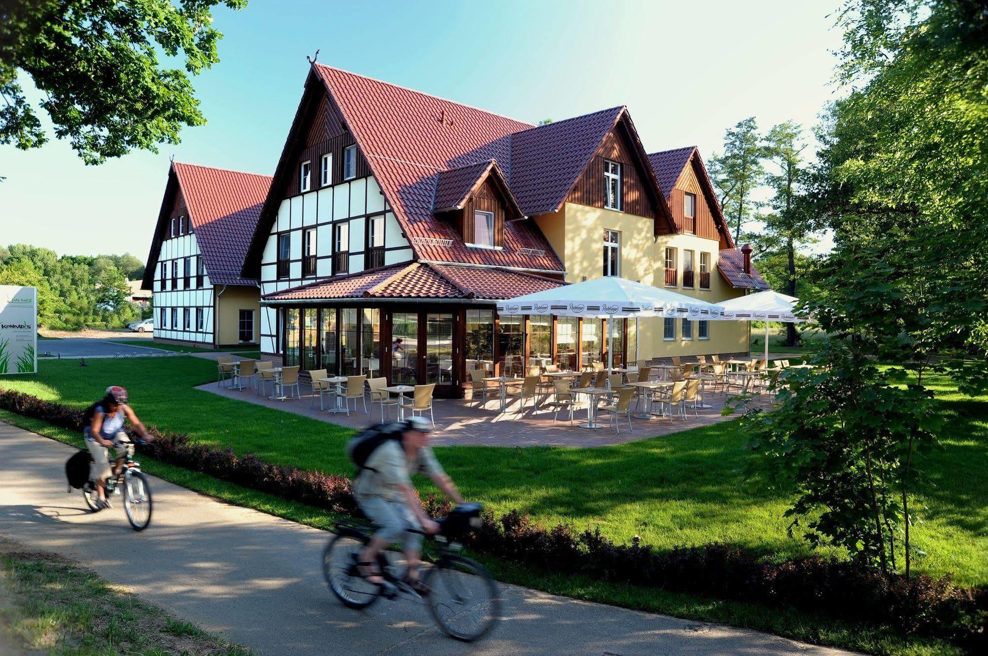 Logis Hotel Kur- Und Wellnesshaus Spree Balance Бург Экстерьер фото